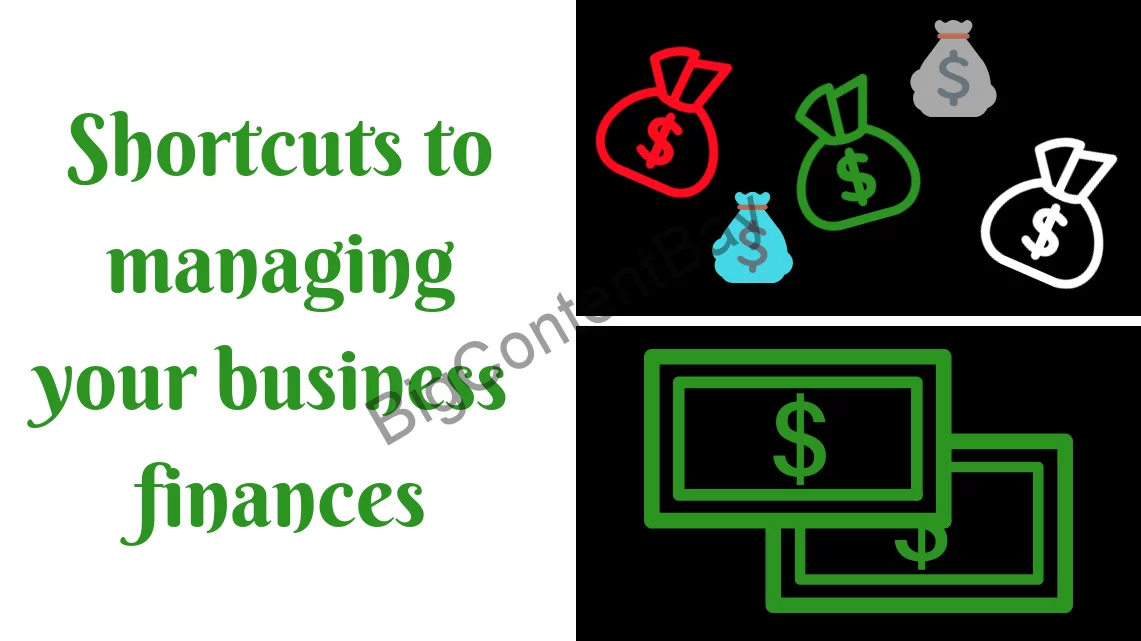 Shortcuts to managing your business finances
