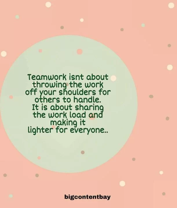 Teamwork Makes Load Lighter